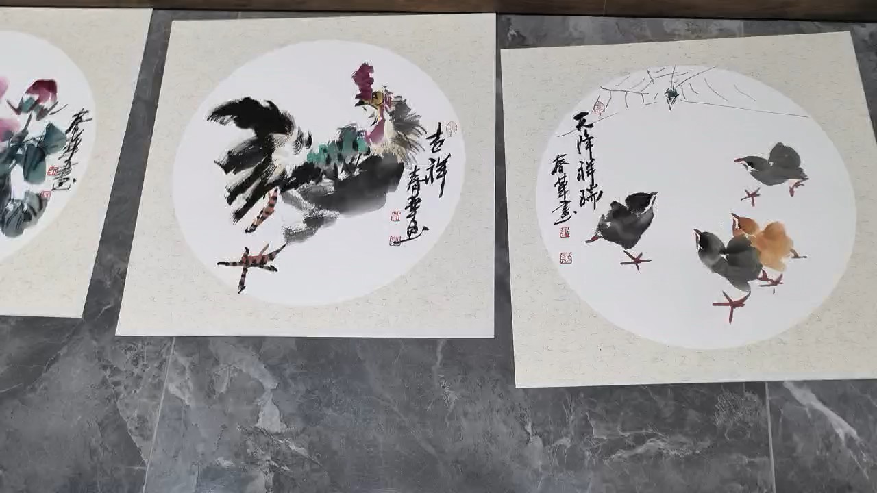 三位大师级著名画家朋友长岛写生，灵感创作，筹建画室文化下基层