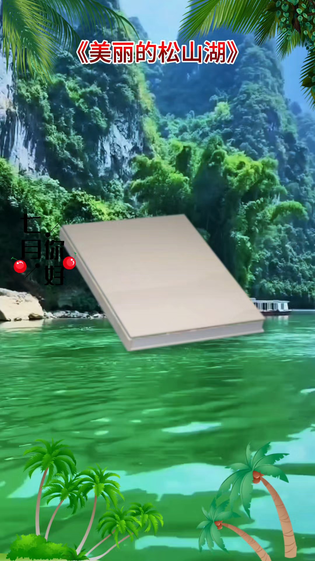 美丽的松山湖（AI创作）