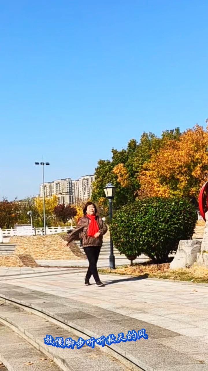 放慢脚步听一听秋天的风