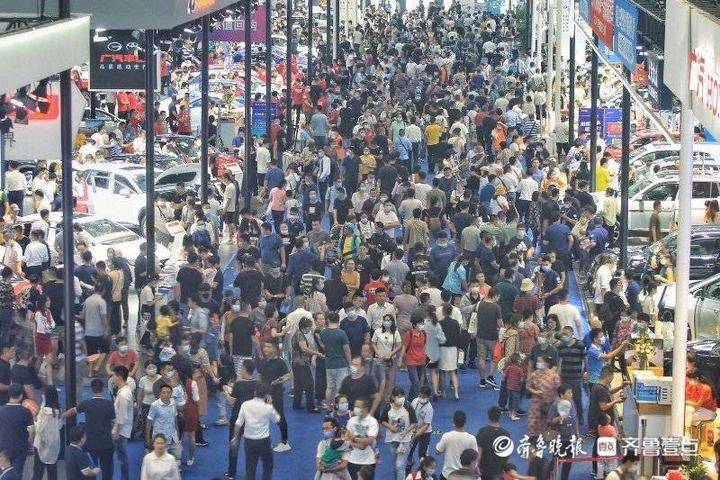 齐鲁国际车展助燃车市！人流量同比增长20%，汽车销量远超预期